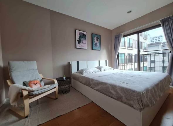 bedroom of Condolette Dwell Sukhumvit 26