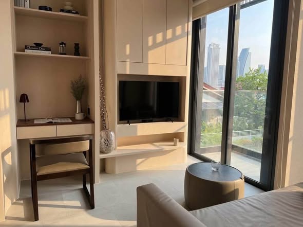 bedroom and living room of Cooper Siam