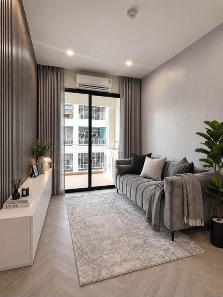 living room and bedroom and room interior of Corn Condominium