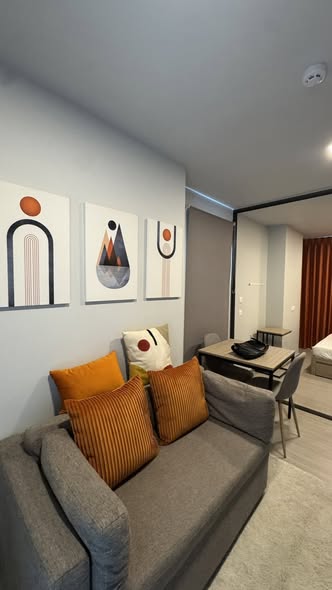 living room and bedroom of Cozy Corner Bangpho