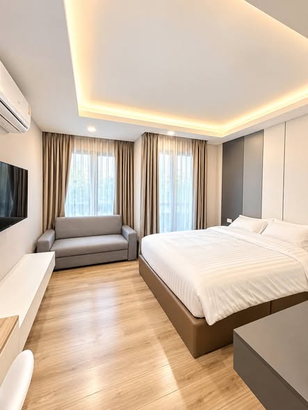 bedroom of มหิดลคอนโด D