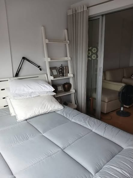 bedroom of D Condo Rattanathibet
