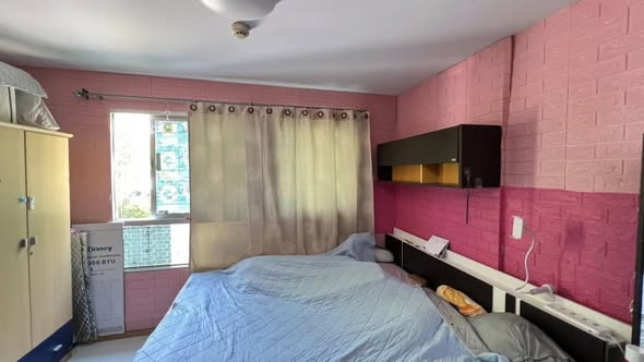 bedroom of D Condo Rattanathibet