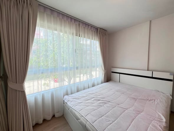 bedroom of D Condo Rattanathibet