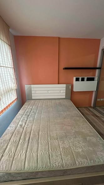 bedroom of D Condo Rattanathibet
