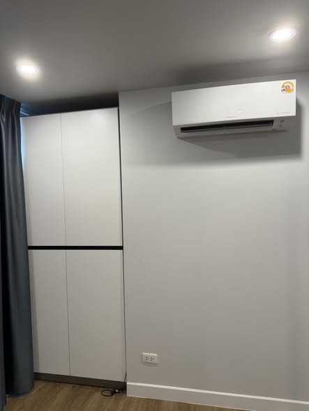 room interior and bathroom of D Condo Rattanathibet