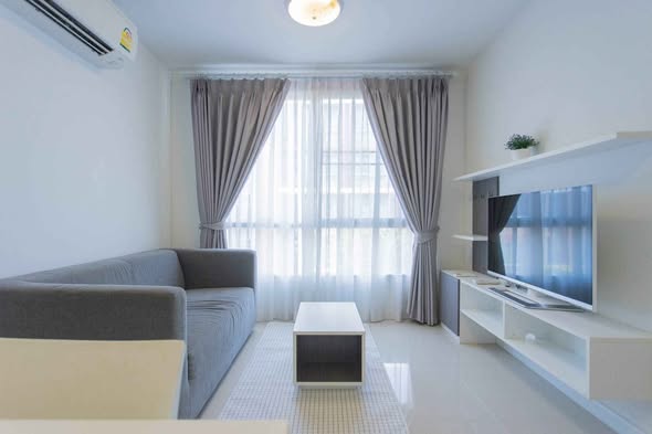 bedroom and living room of D Vieng Santitham