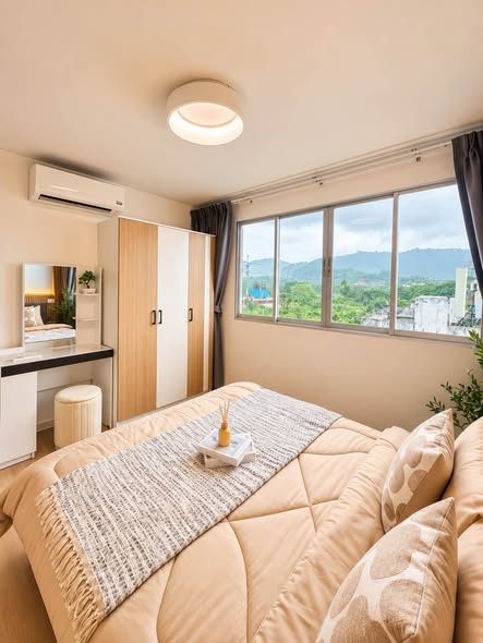 bedroom of DCondo Kathu