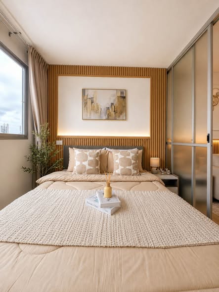 bedroom of DCondo Kathu