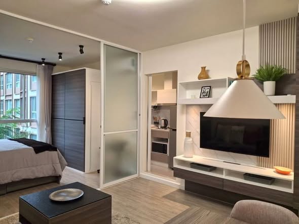 bedroom and living room and room interior of dcondo ping