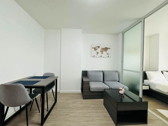 living room and bedroom of dcondo ping