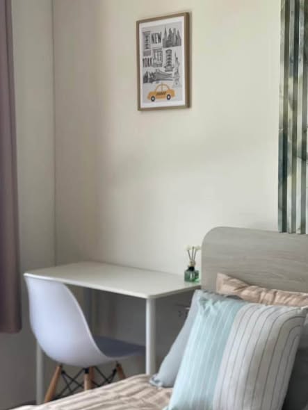 bedroom of dcondo Reef Phuket