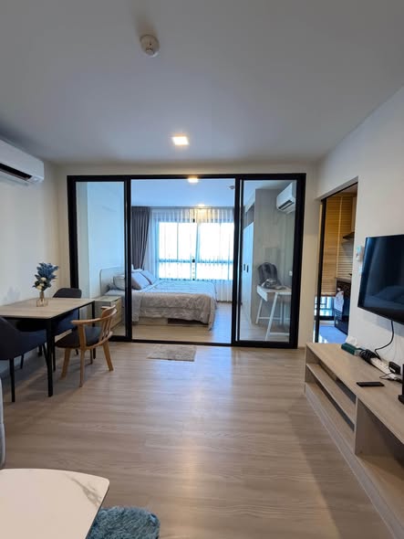 bedroom and room interior of dcondo Reef Phuket