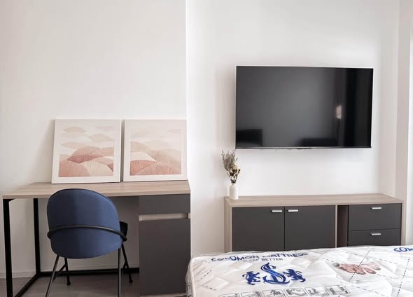 bedroom and room interior of DENIM Jatujak