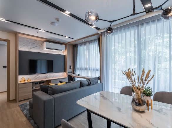 bedroom and living room and room interior of Destiny63 Ekamai Apartment