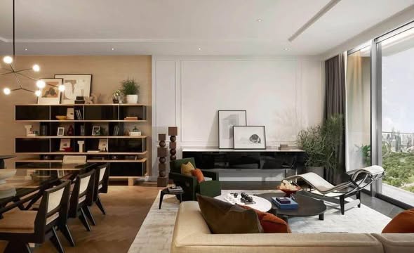 living room of Dusit Residences