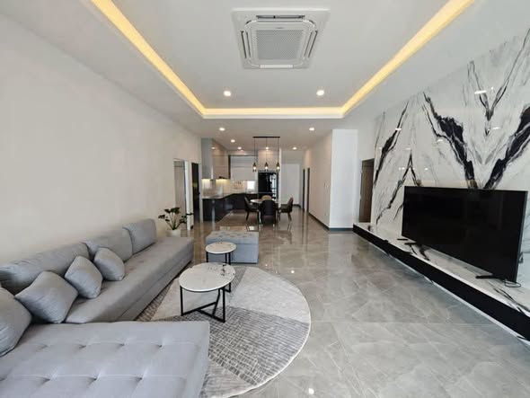 living room of Eakmongkol Village Pattaya