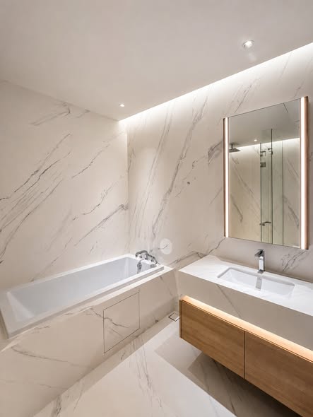 bathroom of EI8HTEEN SEVEN
