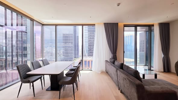 living room of EI8HTEEN SEVEN