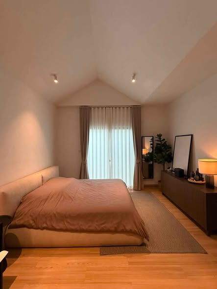 bedroom of ENGEL HAUS โรงโป๊ะ-มอเตอร์เวย์7
