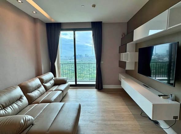 living room and bedroom of Equinox Phahol Vibha
