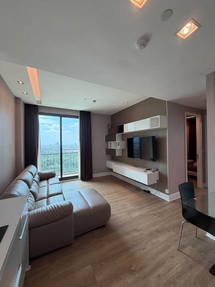 living room and bedroom of Equinox Phahol Vibha