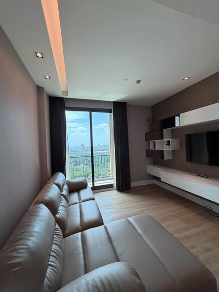 living room and bedroom of Equinox Phahol Vibha