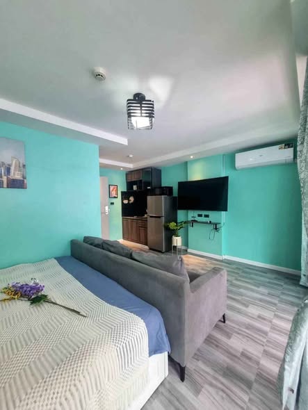 bedroom of Estanan Condo Pattaya