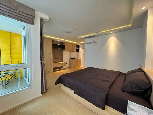 bedroom of Estanan Condo Pattaya