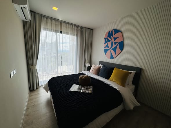 bedroom of Feel Condo Pinklao – Charan 59
