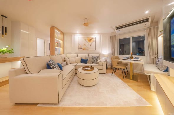 bedroom and living room of Fortune CondoTown