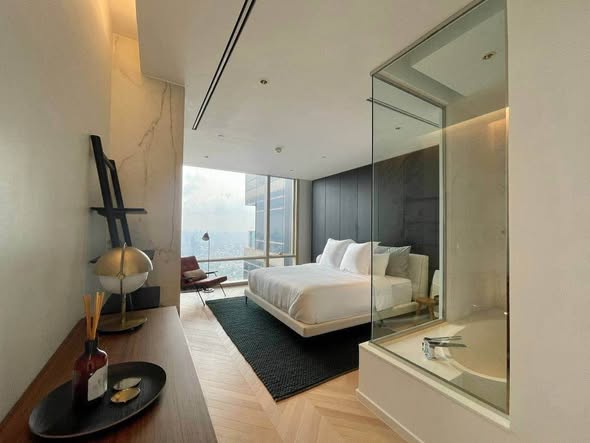 bedroom of Four Seasons Private Residences