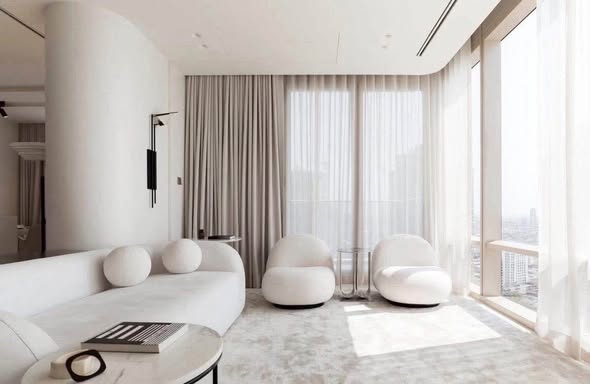 living room of Four Seasons Private Residences