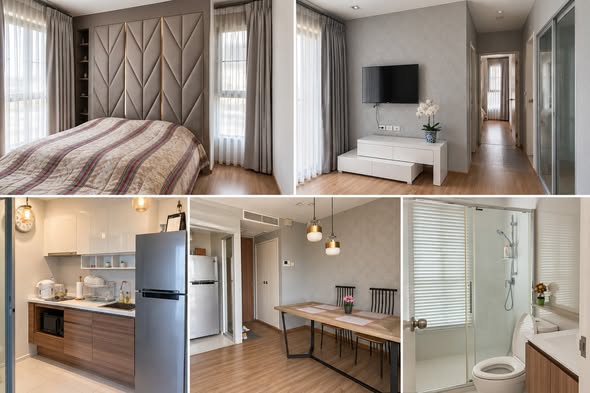 bedroom of Fuse Chan Sathorn