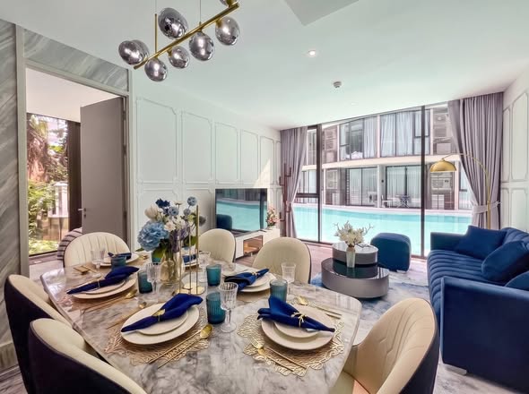 living room of Fynn Asoke