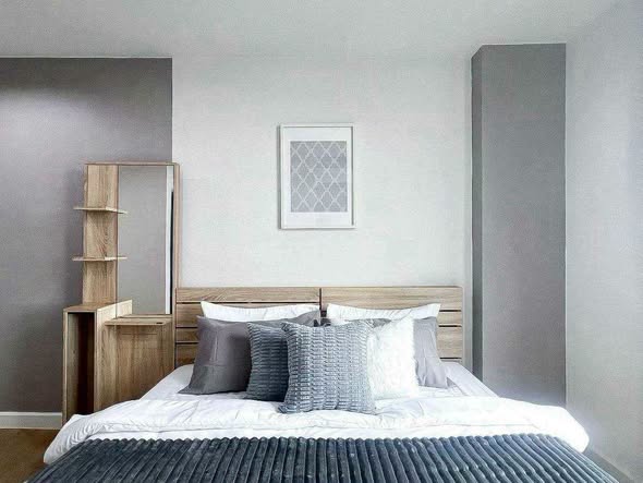 bedroom of G HAUS Condominium Santikham 4