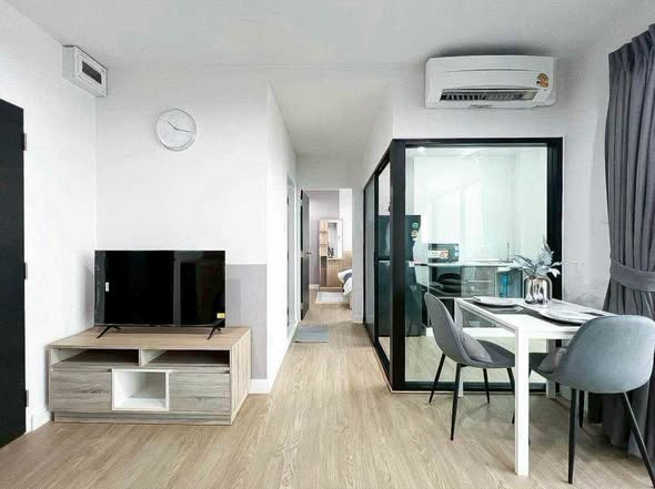 bedroom and room interior of G HAUS Condominium Santikham 4