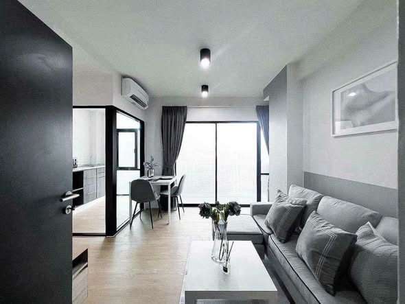 living room of G HAUS Condominium Santikham 4