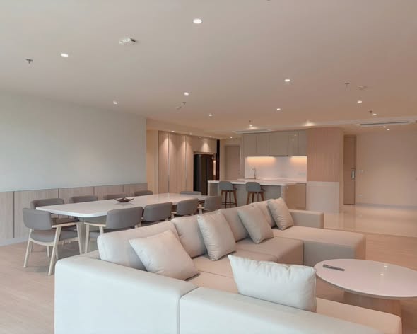 living room of GM Service Apartment