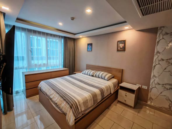 bedroom of Grand Avenue Residence condominium Pattaya
