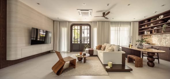 living room of Grand Bangkok Boulevard Rama9-Krungthepkritha