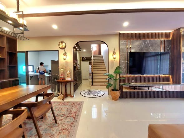 living room of Grand Britania Rama 9 – Krungthepkreetha