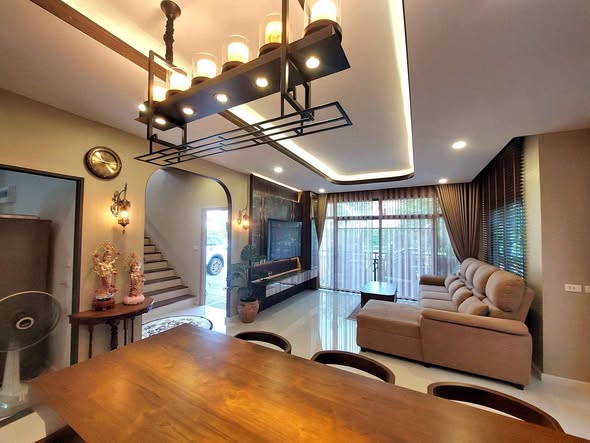 living room and room interior of Grand Britania Rama 9 – Krungthepkreetha