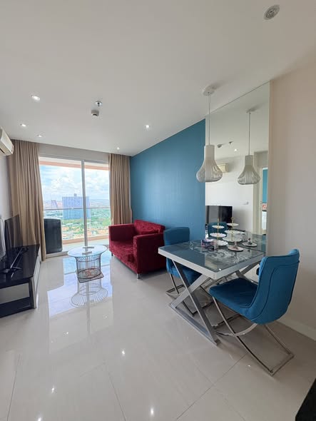 living room and bedroom and room interior of Grande Caribbean Condo