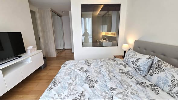 bedroom of H Sukhumvit 43 Condominium
