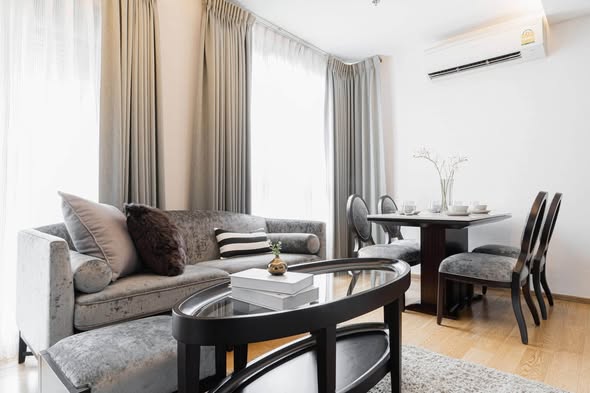 living room and room interior of H Sukhumvit 43 Condominium