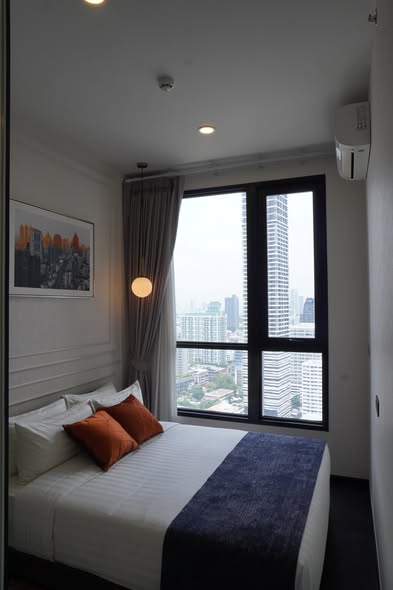 bedroom of Hampton Residence Thonglor