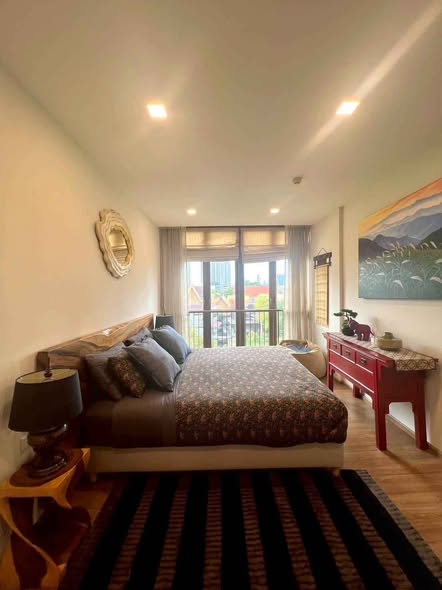bedroom of Hasu Haus