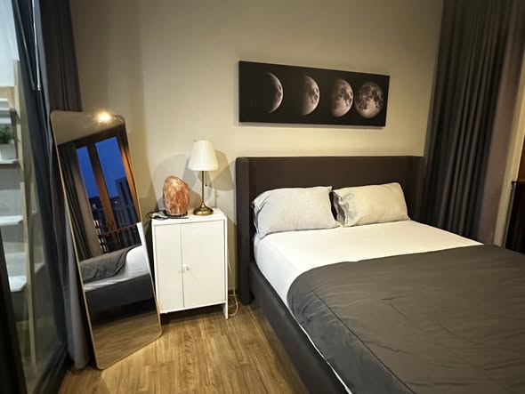 bedroom of Hasu Haus