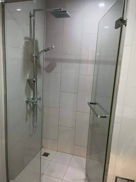 room interior and bathroom of Hasu Haus
